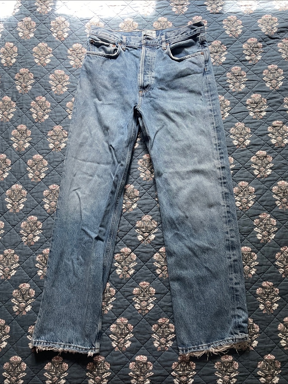 Agolde Straight Leg Fran Jean, Size 27